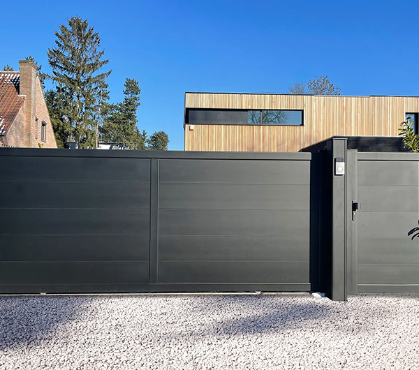 portail coulissant aluminium Bordeaux Gironde